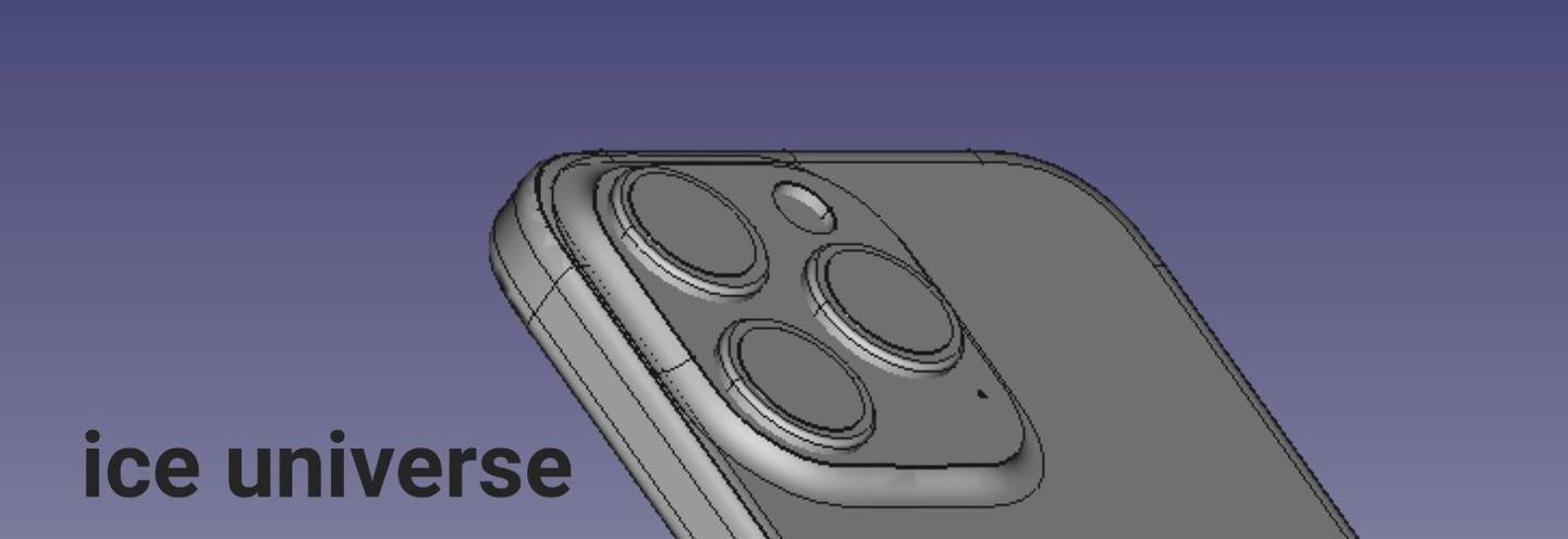 手机图:iPhone 15 Pro Max手机CAD渲染图曝光-第3张图片-太平洋在线下载